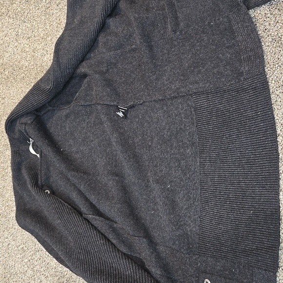 Anthropologie NFPstudio Women 100%Merino Wool Cardigan Open Toe Sweater Sz 2/S - Picture 7 of 8